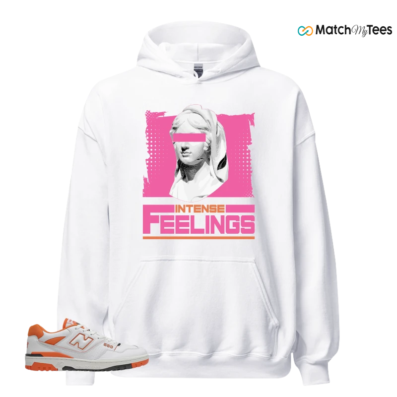 NEW BALANCE 550 IN BURNT ORANGE SNEAKER Matching Tees hoodie
