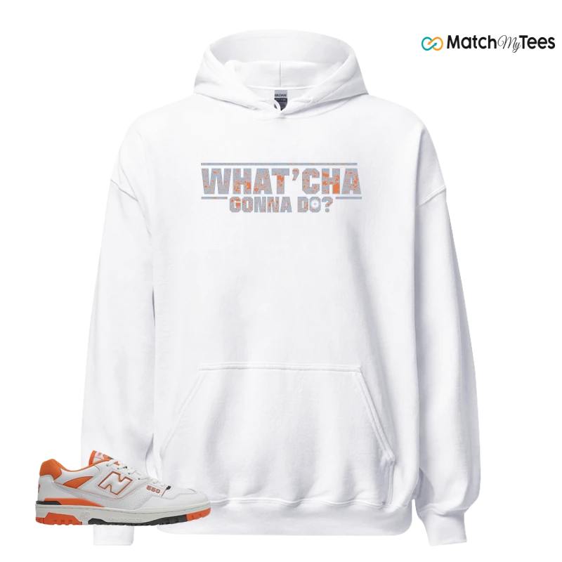 NEW BALANCE 550 IN BURNT ORANGE SNEAKER Matching Tees hoodie