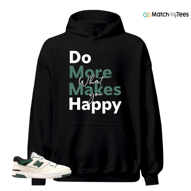 NEW BALANCE 550 SEA SALT PINE GREEN SNEAKER Matching Tees hoodie