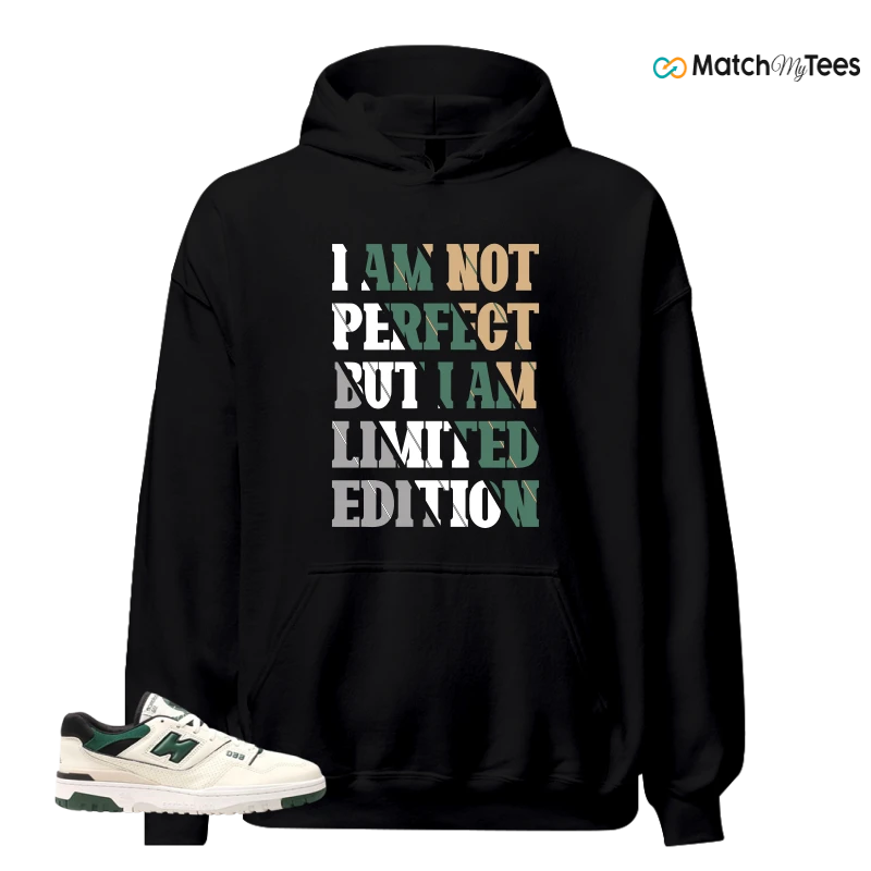 NEW BALANCE 550 SEA SALT PINE GREEN SNEAKER Matching Tees hoodie