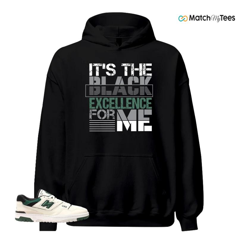 NEW BALANCE 550 SEA SALT PINE GREEN SNEAKER Matching Tees Hoodie for Men