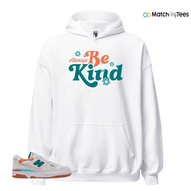 NEW BALANCE 550 SEA SALT VERDIGRIS (WOMEN'S) SNEAKER Matching Tees hoodie