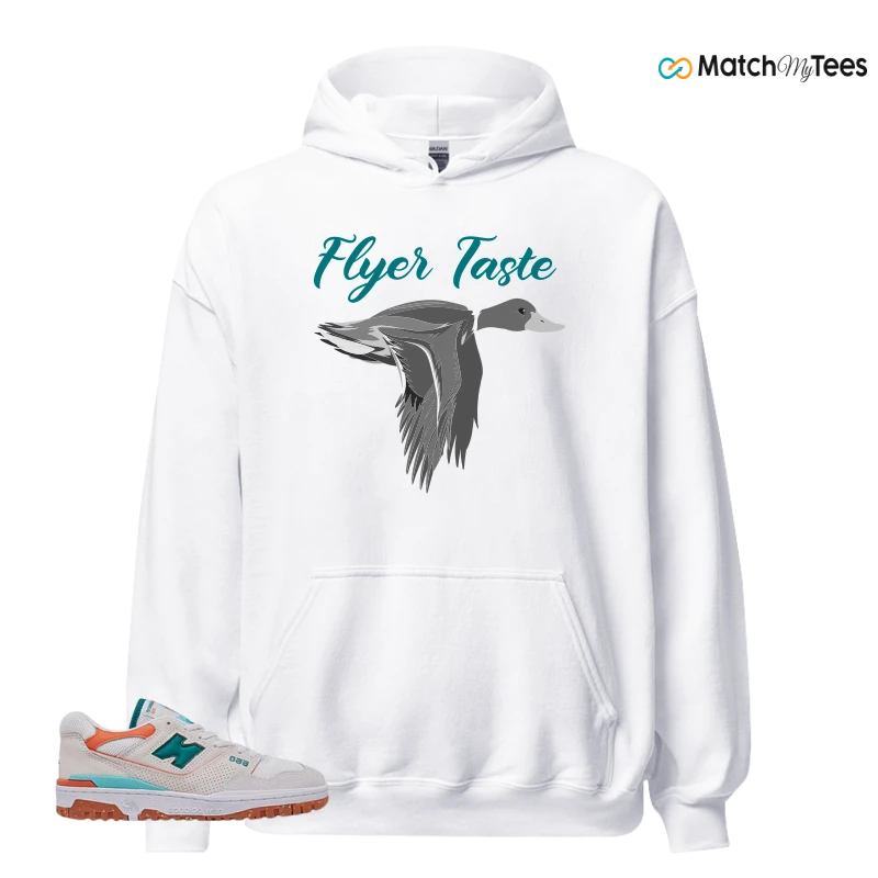 NEW BALANCE 550 SEA SALT VERDIGRIS (WOMEN'S) SNEAKER Matching Tees hoodie