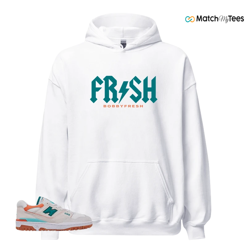 NEW BALANCE 550 SEA SALT VERDIGRIS (WOMEN'S) SNEAKER Matching Tees hoodie
