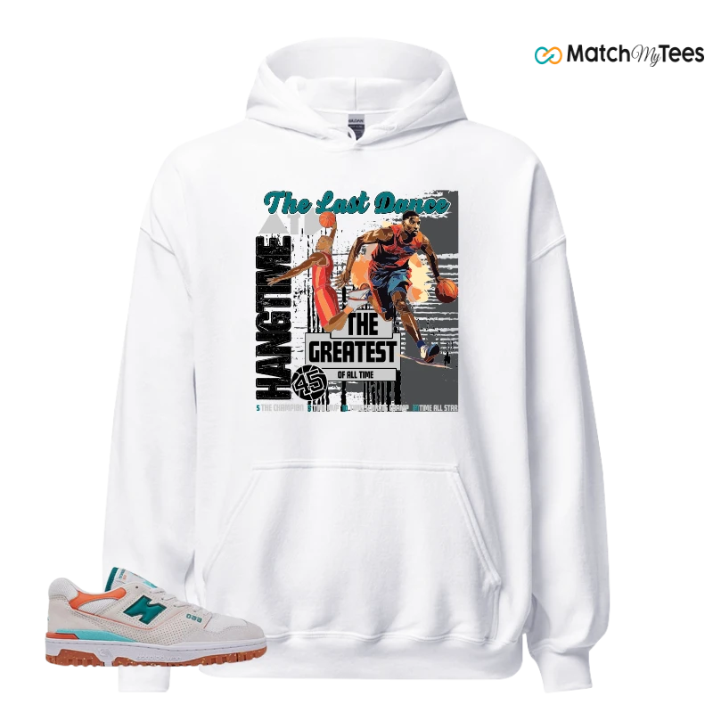 NEW BALANCE 550 SEA SALT VERDIGRIS (WOMEN'S) SNEAKER Matching Tees hoodie