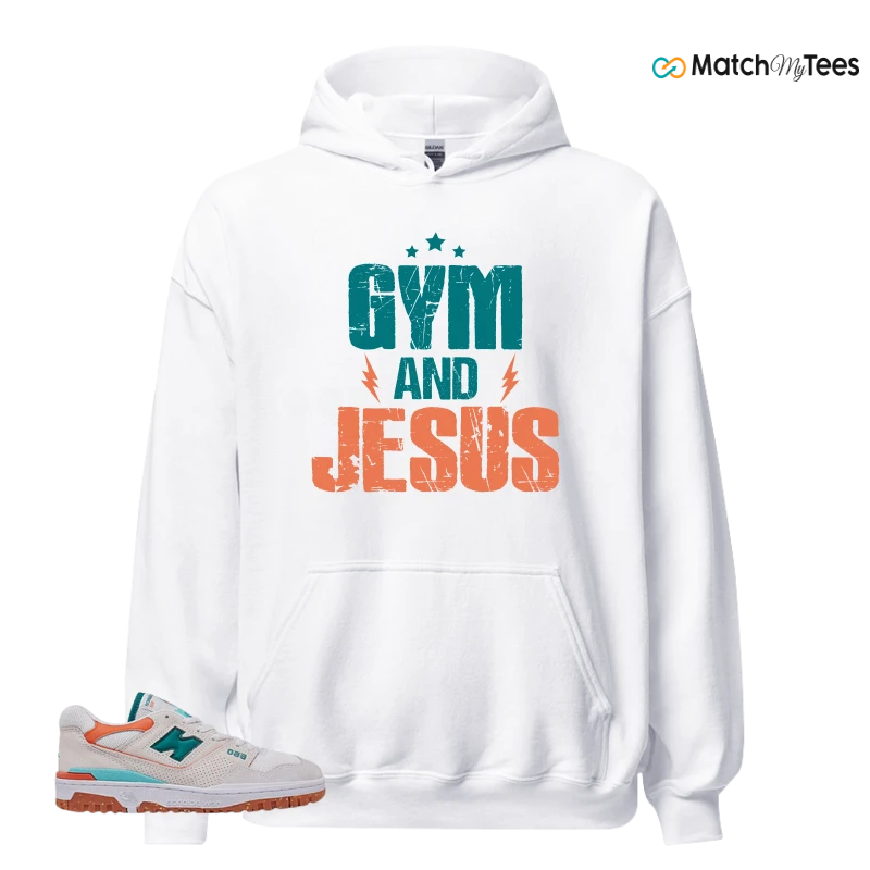 NEW BALANCE 550 SEA SALT VERDIGRIS (WOMEN'S) SNEAKER Matching Tees hoodie