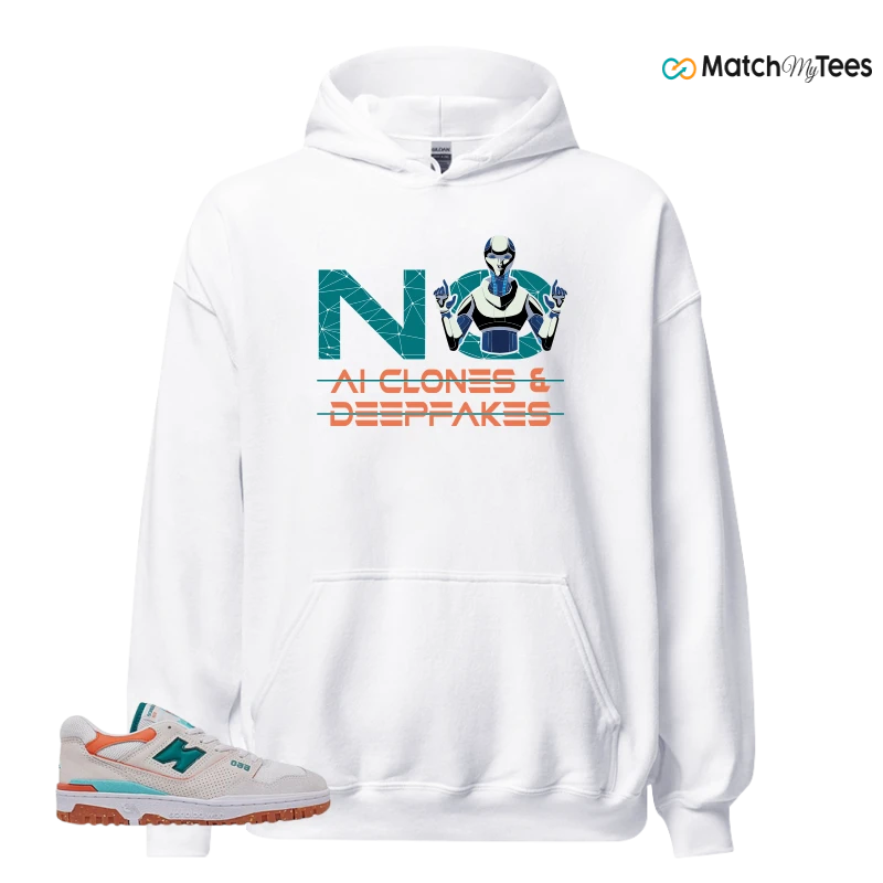 NEW BALANCE 550 SEA SALT VERDIGRIS (WOMEN'S) SNEAKER Matching Tees hoodie