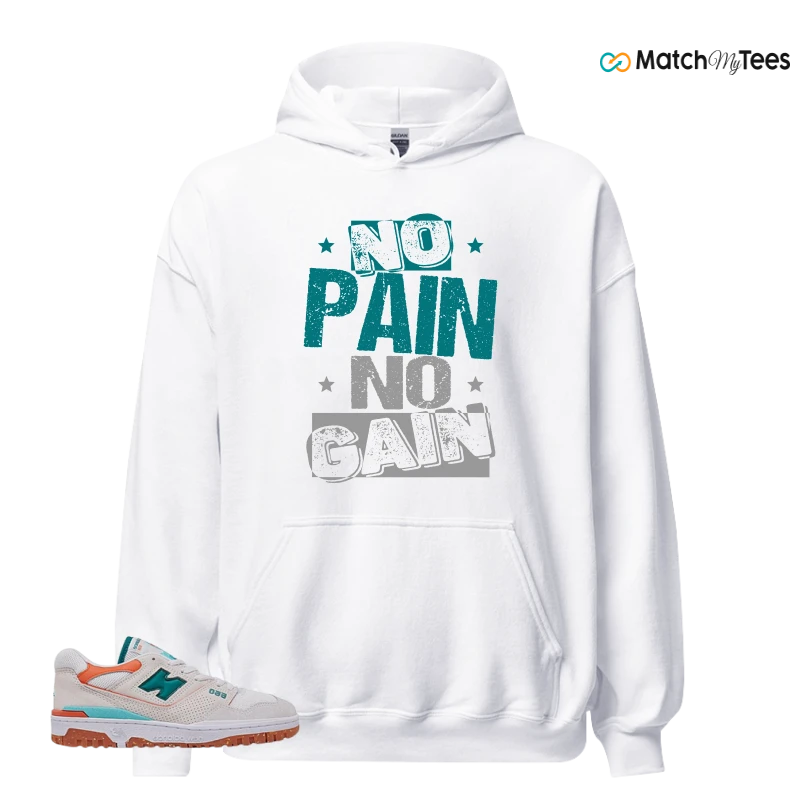 NEW BALANCE 550 SEA SALT VERDIGRIS (WOMEN'S) SNEAKER Matching Tees hoodie