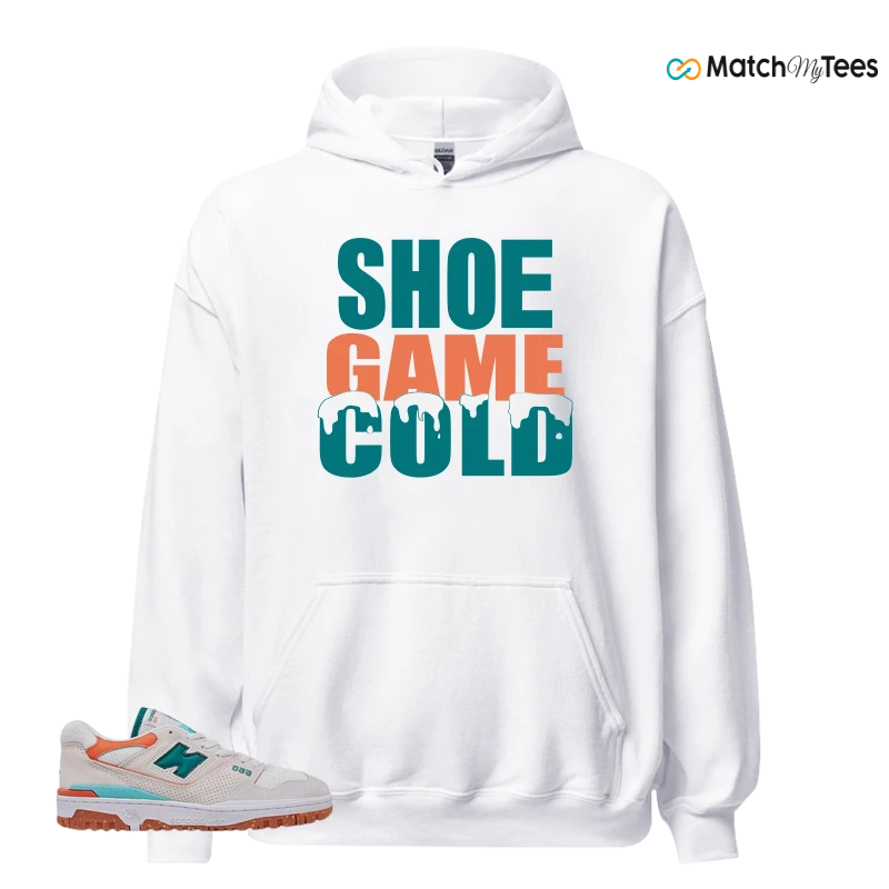 NEW BALANCE 550 SEA SALT VERDIGRIS (WOMEN'S) SNEAKER Matching Tees Hoodie for Men