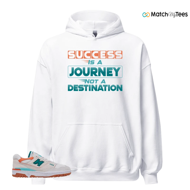 NEW BALANCE 550 SEA SALT VERDIGRIS (WOMEN'S) SNEAKER Matching Tees hoodie