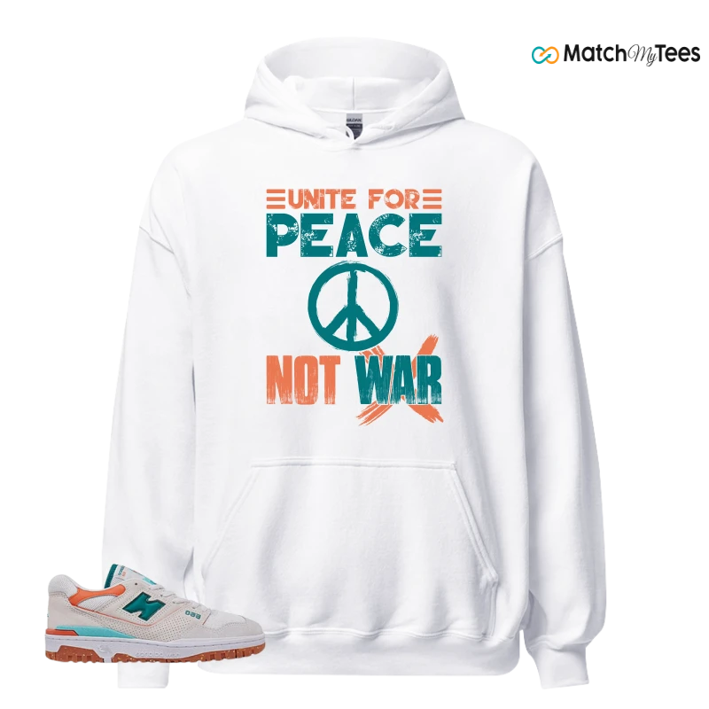 NEW BALANCE 550 SEA SALT VERDIGRIS (WOMEN'S) SNEAKER Matching Tees hoodie