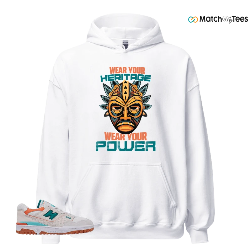 NEW BALANCE 550 SEA SALT VERDIGRIS (WOMEN'S) SNEAKER Matching Tees hoodie