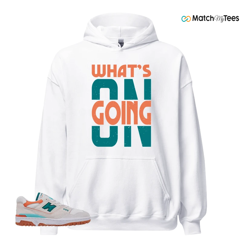 NEW BALANCE 550 SEA SALT VERDIGRIS (WOMEN'S) SNEAKER Matching Tees hoodie