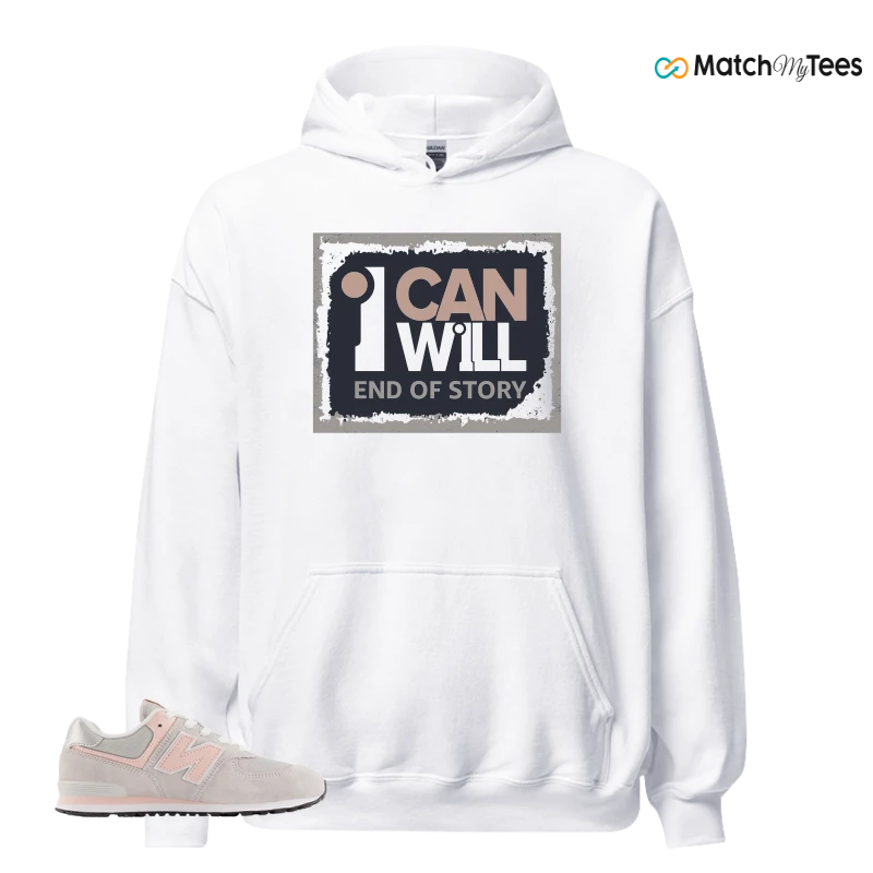 NEW BALANCE 574 CORE RAIN CLOUD PINK HAZE SNEAKER Matching Tees hoodie