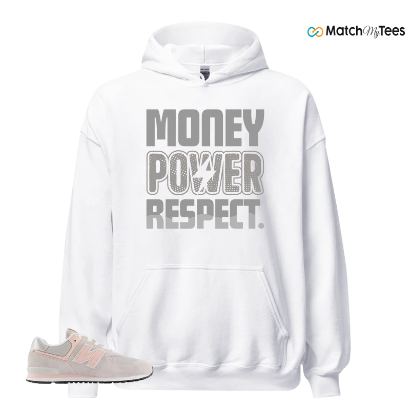 NEW BALANCE 574 CORE RAIN CLOUD PINK HAZE SNEAKER Matching Tees hoodie