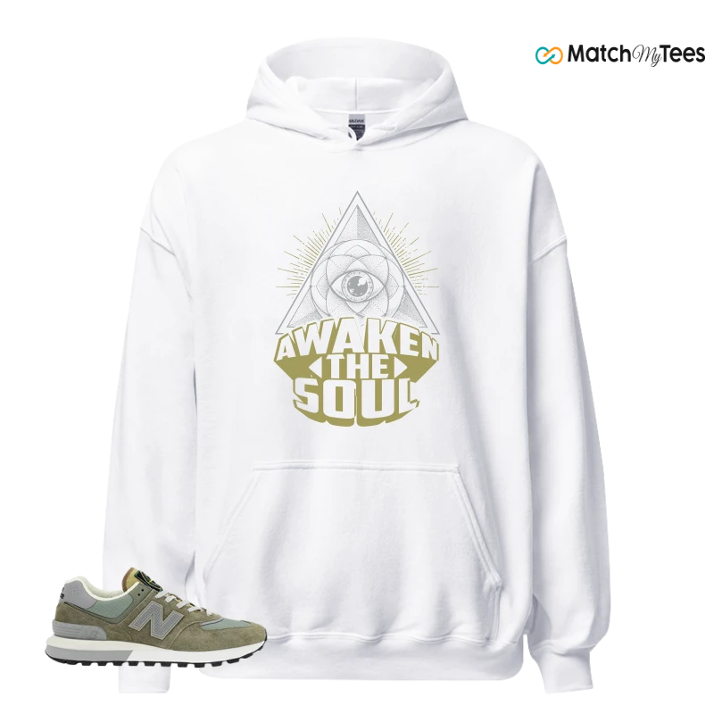 NEW BALANCE 574 LEGACY STONE ISLAND SNEAKER Matching Tees hoodie