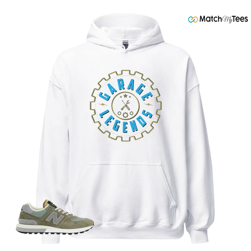 NEW BALANCE 574 LEGACY STONE ISLAND SNEAKER Matching Tees hoodie