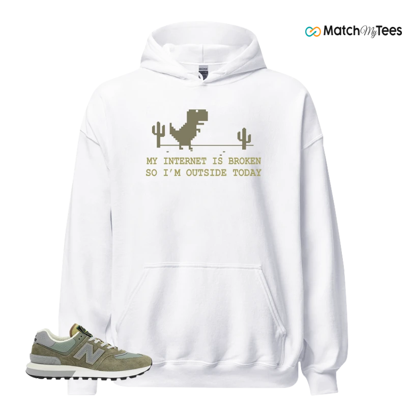 NEW BALANCE 574 LEGACY STONE ISLAND SNEAKER Matching Tees hoodie