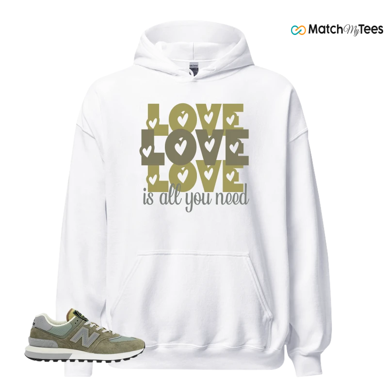 NEW BALANCE 574 LEGACY STONE ISLAND SNEAKER Matching Tees hoodie