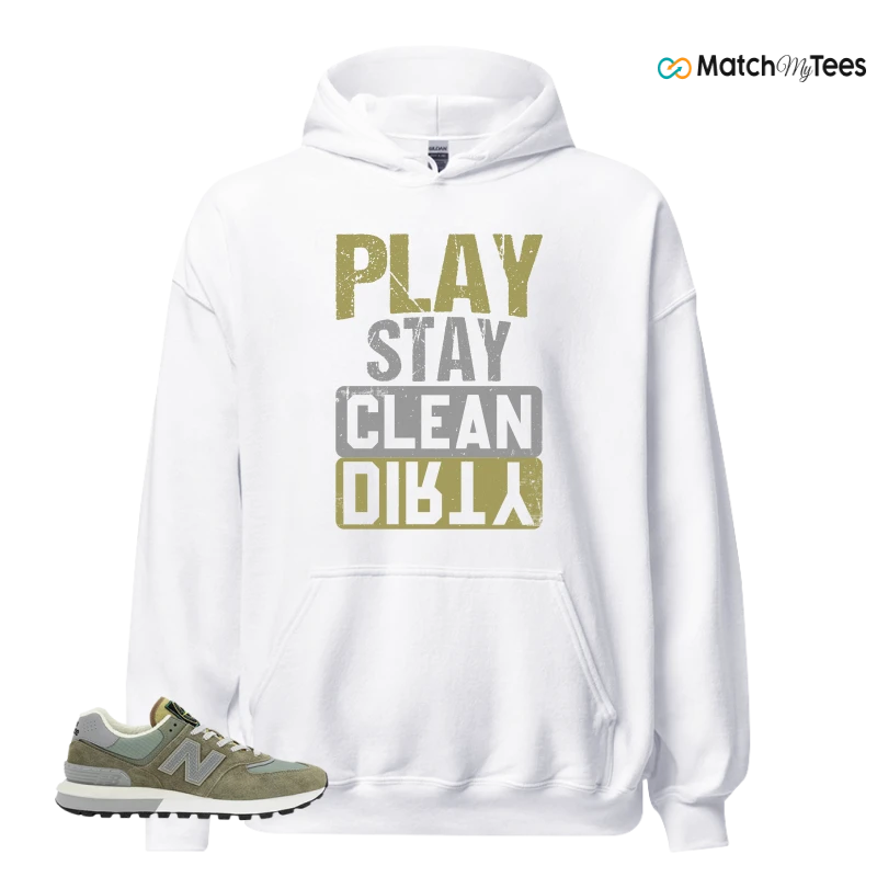 NEW BALANCE 574 LEGACY STONE ISLAND SNEAKER Matching Tees hoodie