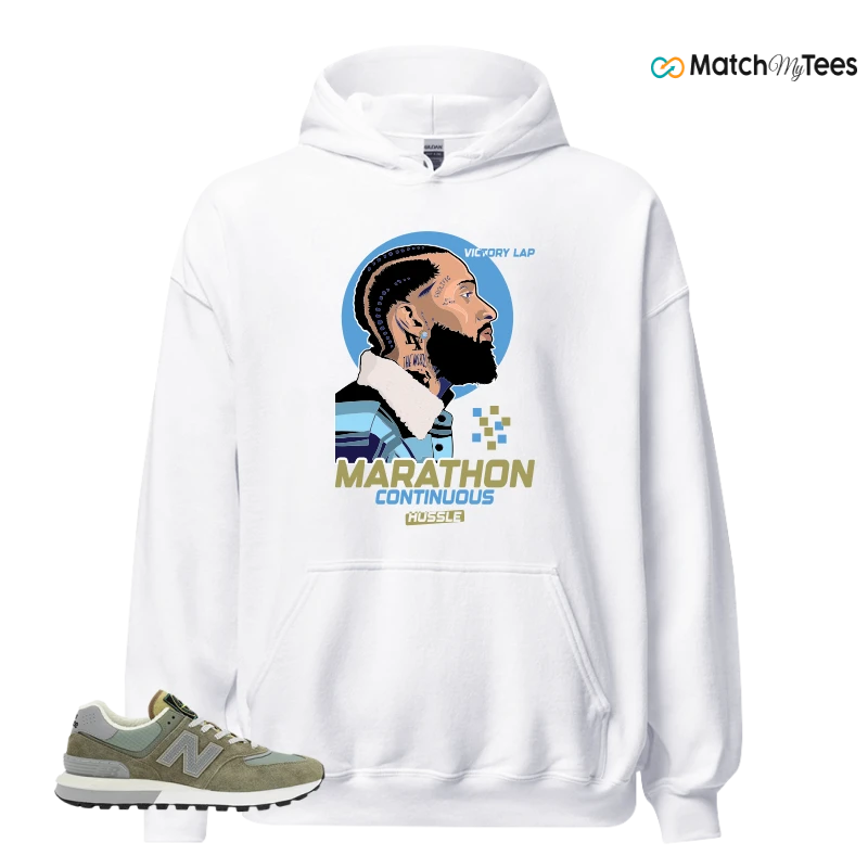 NEW BALANCE 574 LEGACY STONE ISLAND SNEAKER Matching Tees hoodie