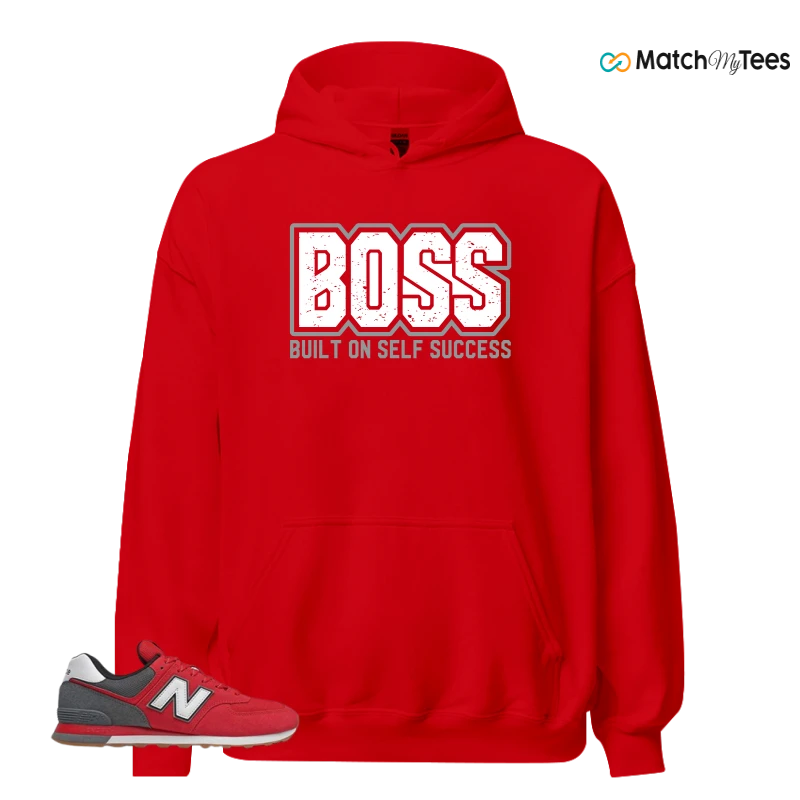 NEW BALANCE 574 RED LEAD SNEAKER Matching Tees hoodie