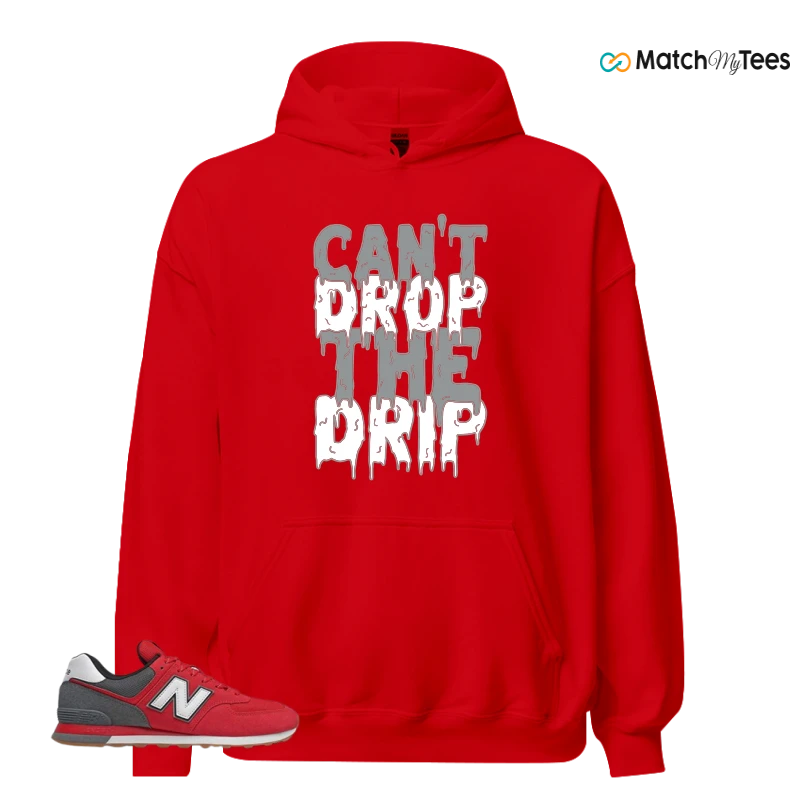 NEW BALANCE 574 RED LEAD SNEAKER Matching Tees hoodie