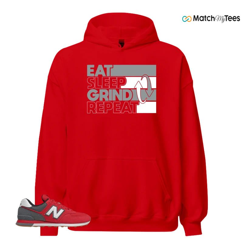 NEW BALANCE 574 RED LEAD SNEAKER Matching Tees hoodie