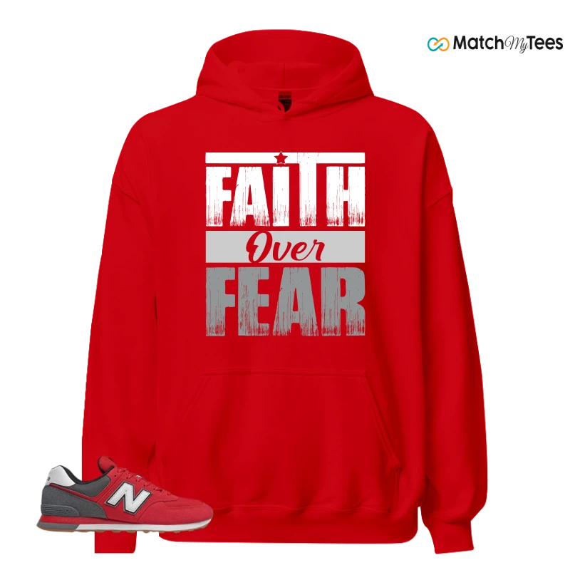NEW BALANCE 574 RED LEAD SNEAKER Matching Tees hoodie