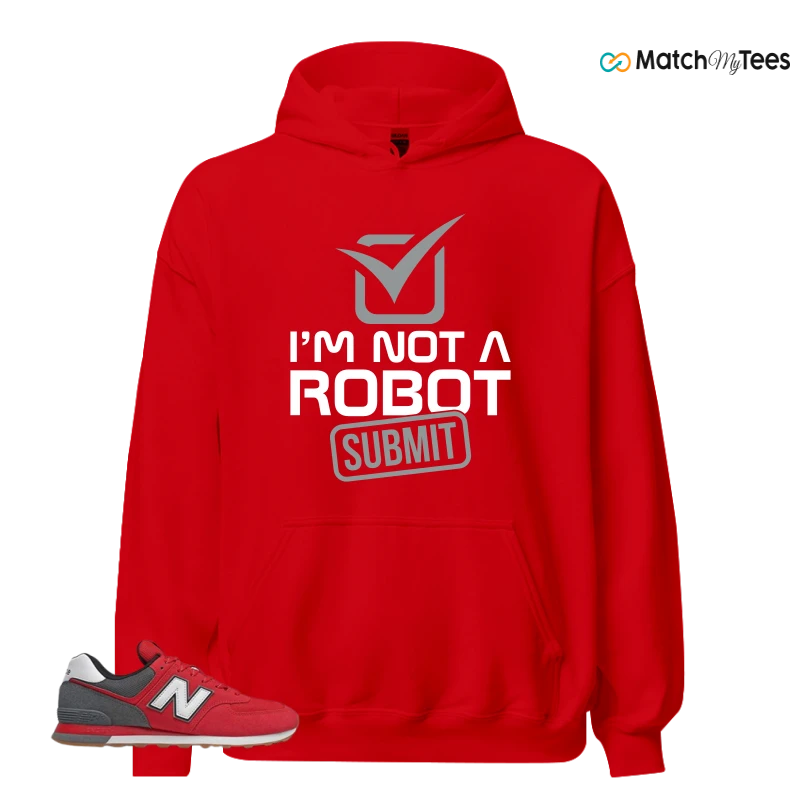 NEW BALANCE 574 RED LEAD SNEAKER Matching Tees hoodie