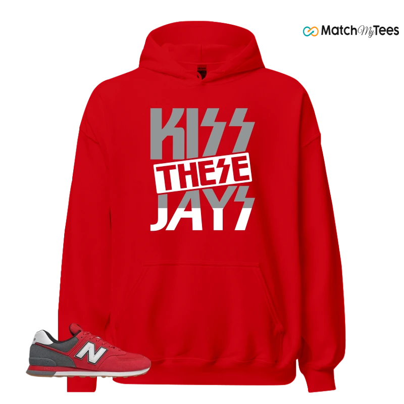 NEW BALANCE 574 RED LEAD SNEAKER Matching Tees hoodie