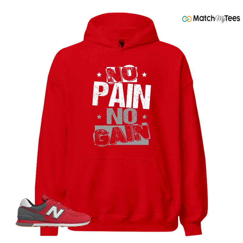 NEW BALANCE 574 RED LEAD SNEAKER Matching Tees hoodie