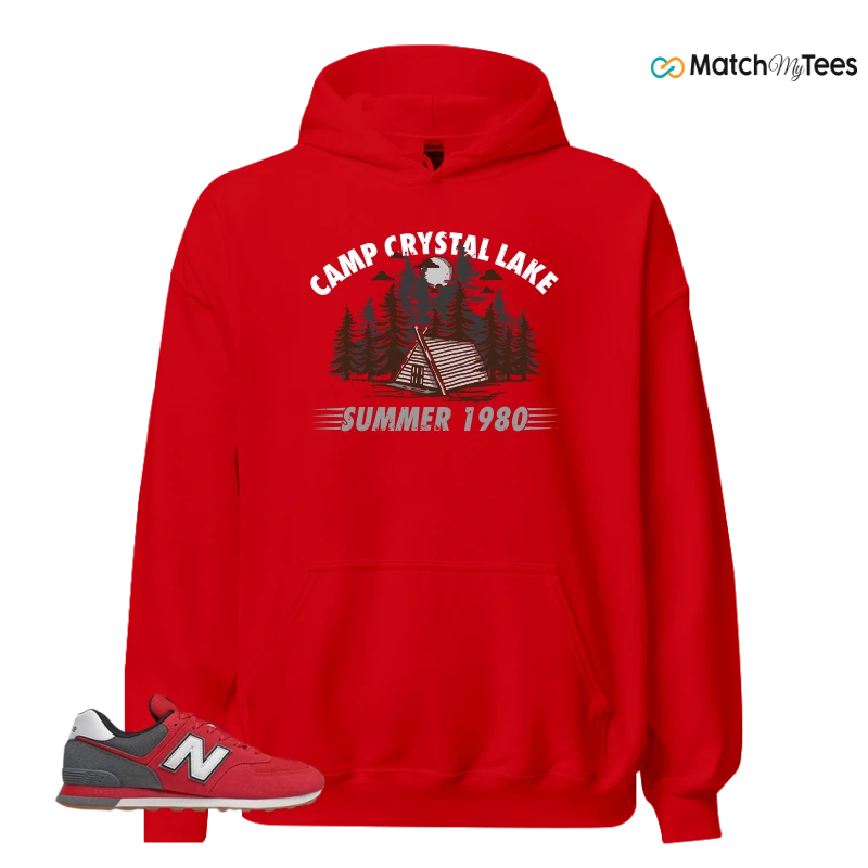 NEW BALANCE 574 RED LEAD SNEAKER Matching Tees hoodie