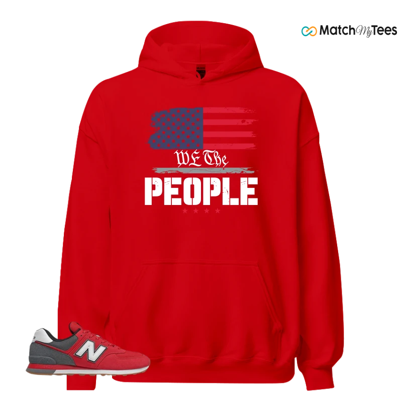NEW BALANCE 574 RED LEAD SNEAKER Matching Tees hoodie