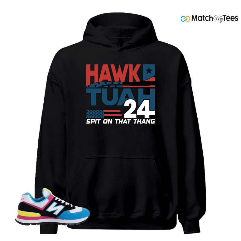 NEW BALANCE 574 RUGGED BLACK BLUE PINK SNEAKER Matching Tees hoodie