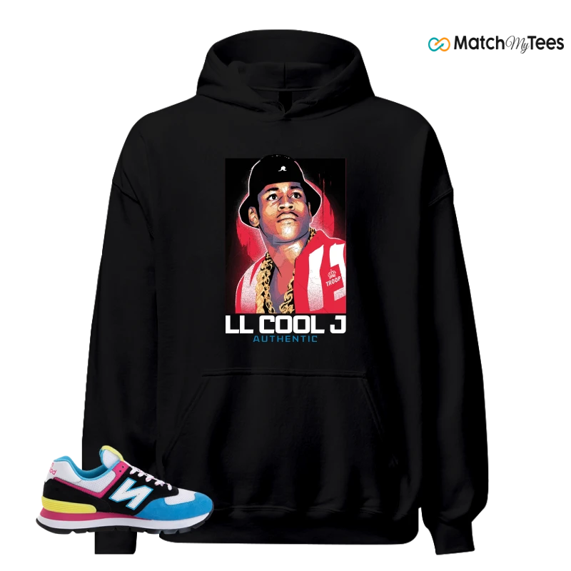 NEW BALANCE 574 RUGGED BLACK BLUE PINK SNEAKER Matching Tees hoodie