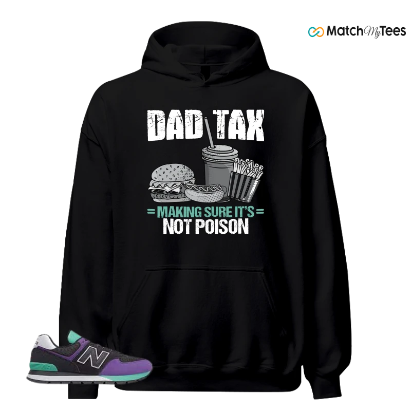 NEW BALANCE 574 RUGGED BLACK PRISM PURPLE SNEAKER Matching Tees hoodie