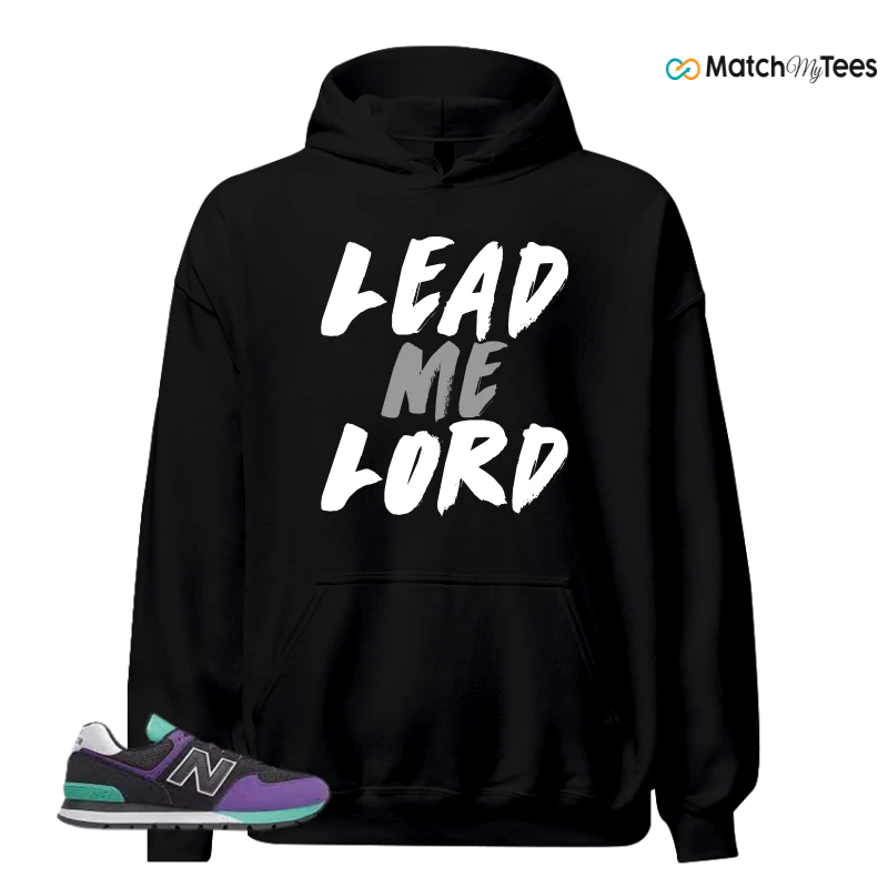 NEW BALANCE 574 RUGGED BLACK PRISM PURPLE SNEAKER Matching Tees hoodie