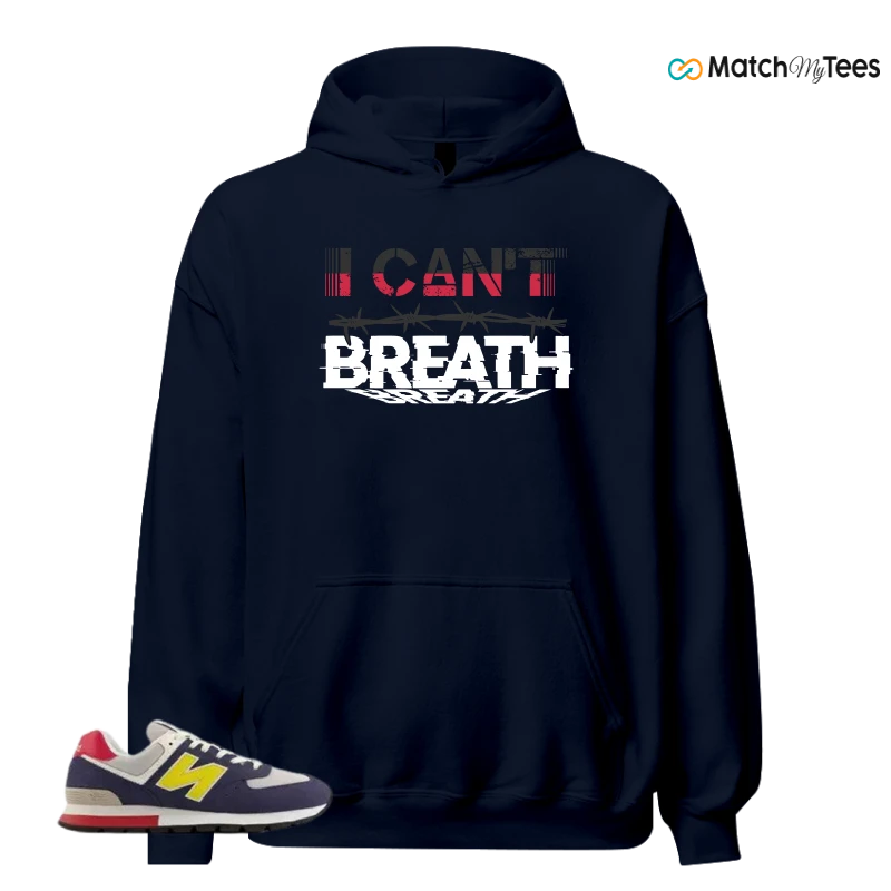 NEW BALANCE 574 RUGGED BLUE YELLOW SNEAKER Matching Tees hoodie