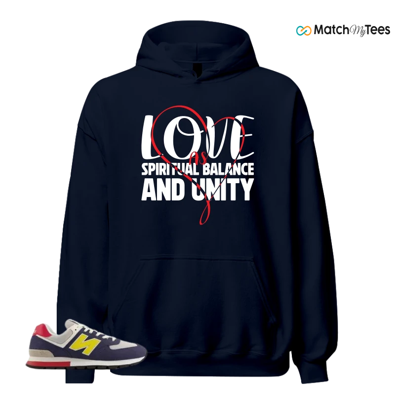 NEW BALANCE 574 RUGGED BLUE YELLOW SNEAKER Matching Tees hoodie