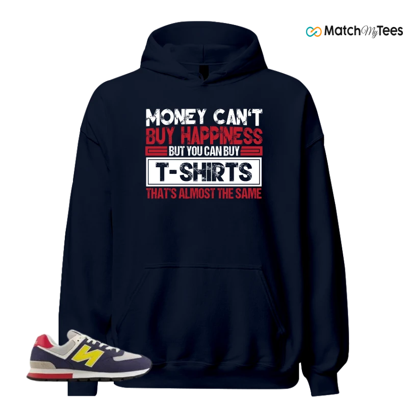 NEW BALANCE 574 RUGGED BLUE YELLOW SNEAKER Matching Tees hoodie