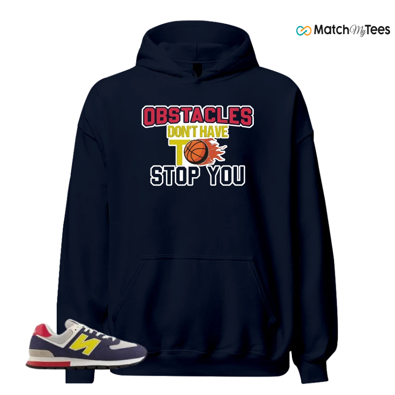 NEW BALANCE 574 RUGGED BLUE YELLOW SNEAKER Matching Tees hoodie
