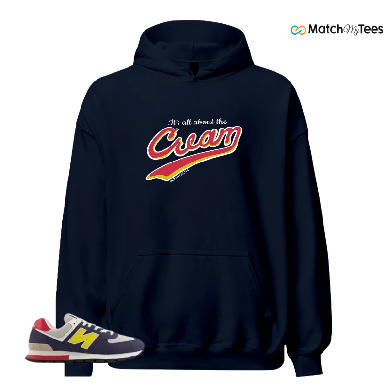 NEW BALANCE 574 RUGGED BLUE YELLOW SNEAKER Matching Tees hoodie