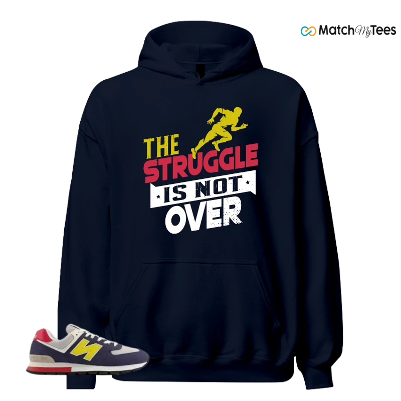 NEW BALANCE 574 RUGGED BLUE YELLOW SNEAKER Matching Tees hoodie