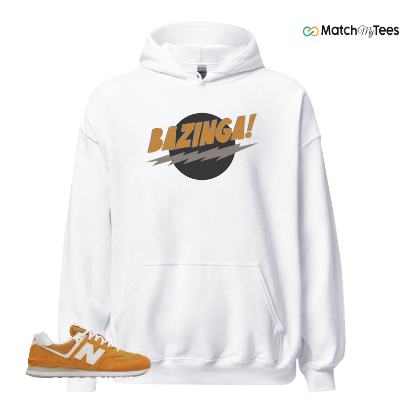 NEW BALANCE 574 YELLOW WHITE (2022) SNEAKER Matching Tees hoodie
