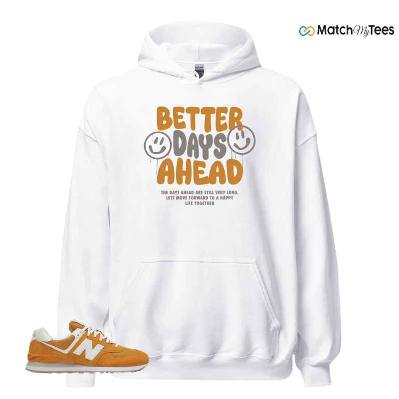 NEW BALANCE 574 YELLOW WHITE (2022) SNEAKER Matching Tees hoodie