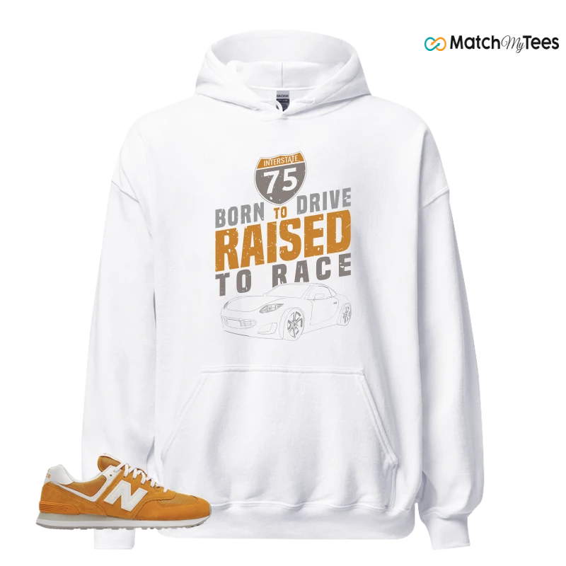 NEW BALANCE 574 YELLOW WHITE (2022) SNEAKER Matching Tees hoodie