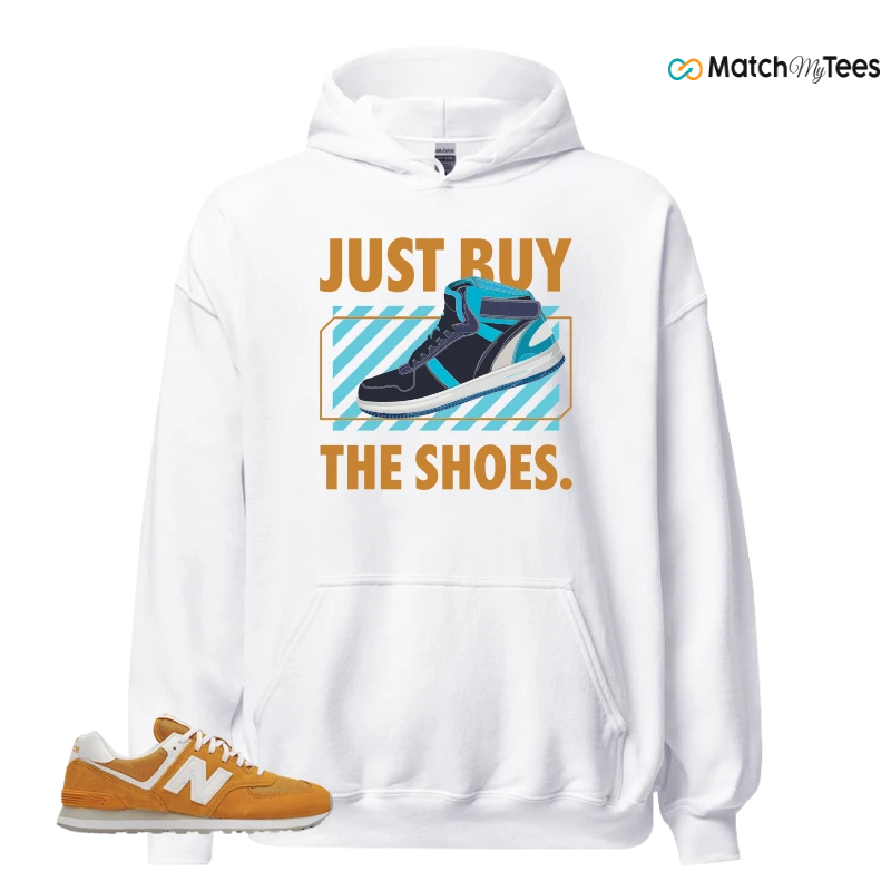 NEW BALANCE 574 YELLOW WHITE (2022) SNEAKER Matching Tees hoodie