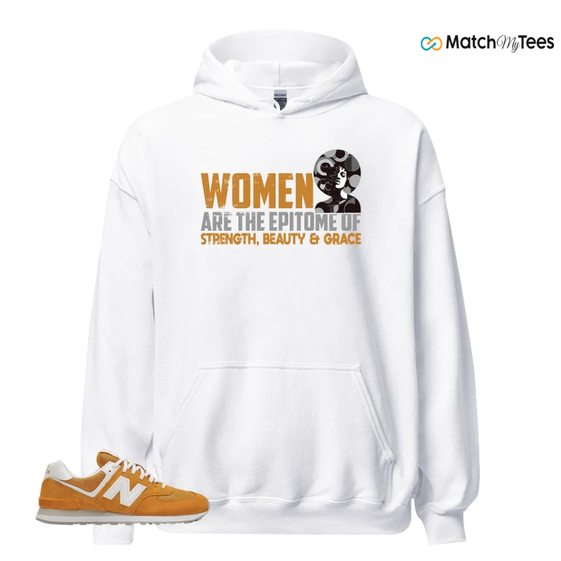 NEW BALANCE 574 YELLOW WHITE (2022) SNEAKER Matching Tees hoodie