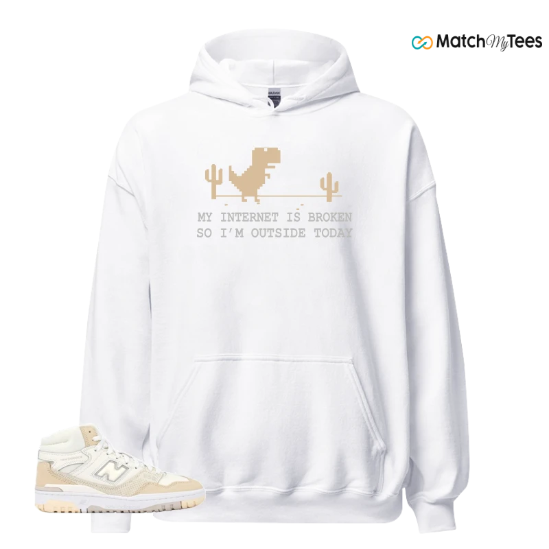 NEW BALANCE 650R BEIGE SNEAKER Matching Tees Hoodie for Men